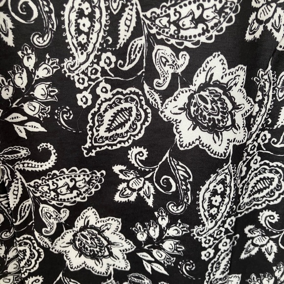 Abercrombie & Fitch Women’s Dress, Size S, Black/White, Sleeveless, Fit & Flare - Picture 3 of 6